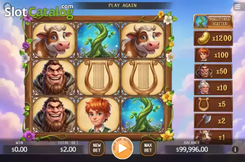 Скрин2. Golden Beans Scratch слот