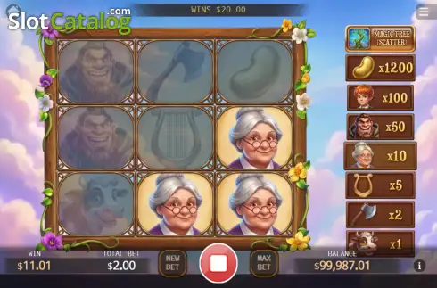 Скрин3. Golden Beans Scratch слот