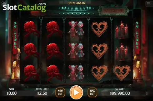 Скрин2. Red Ghost Bride слот