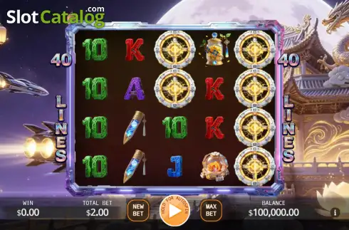 Скрин2. Moon Palace Lab слот