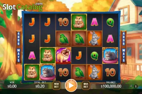Скрин2. Grandma's Pets слот