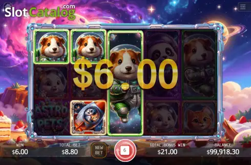 Скрин3. Astro Pets Lock 2 Spin слот