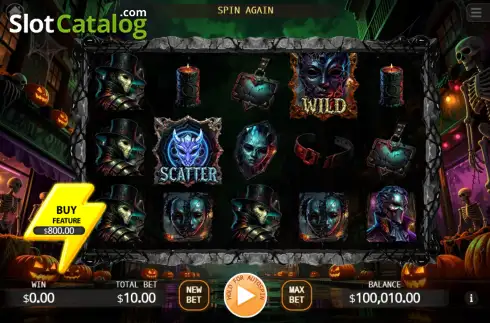 Скрин2. Hallows' Mask Buy Feature слот