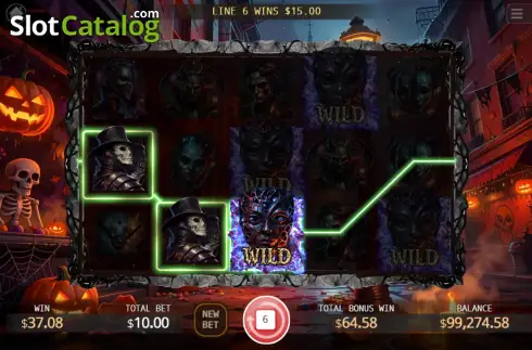 Скрин3. Hallows' Mask Buy Feature слот