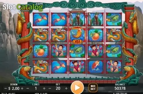 Скрин3. Dragon Gate (KA Gaming) слот