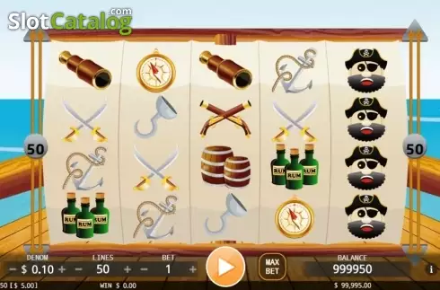 Скрин2. Pirate King (KA Gaming) слот