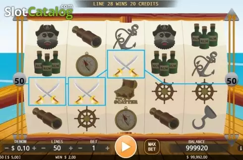 Скрин3. Pirate King (KA Gaming) слот