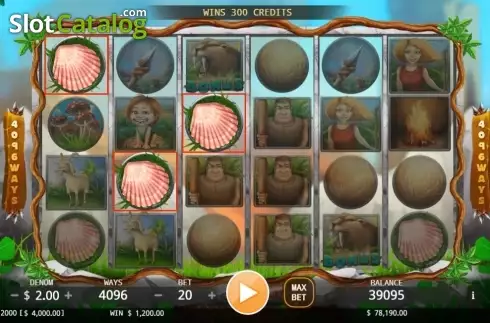 Скрин3. Neanderthals слот