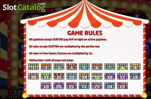Скрин4. Crazy Circus (KA Gaming) слот