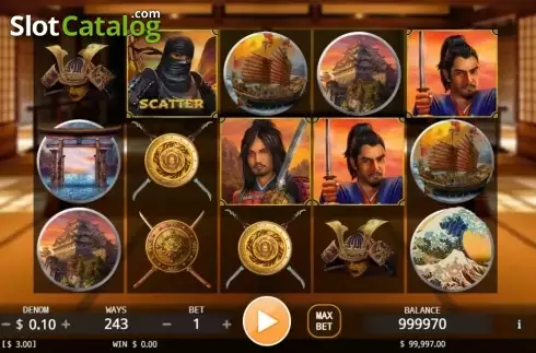 Скрин2. Samurai Way слот