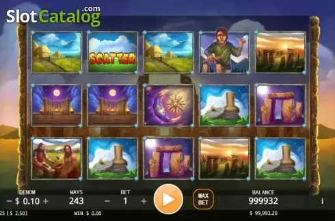 Скрин2. Stonehenge слот