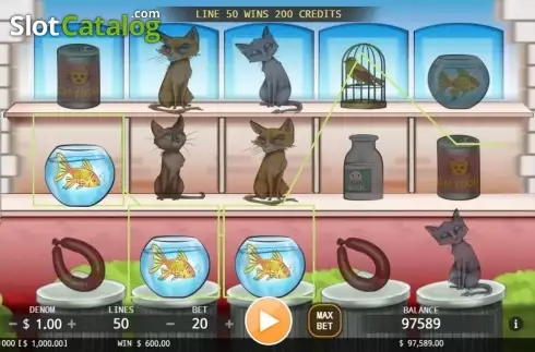 Скрин3. Kitty Living слот