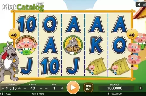 Скрин2. Three Little Pigs (KA Gaming) слот