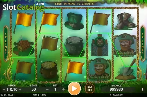 Скрин2. Leprechauns слот