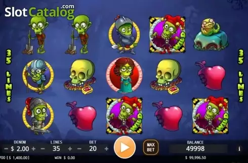 Скрин7. Zombie Land слот