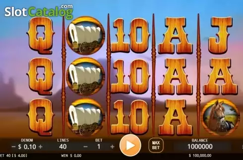 Скрин2. Cowboys (KA Gaming) слот
