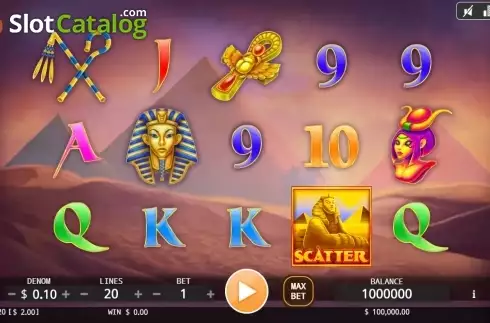 Скрин2. Egyptian Empress слот