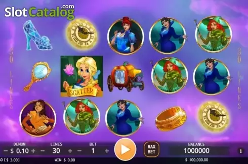 Скрин2. Glass Slipper ( KA GAMING) слот