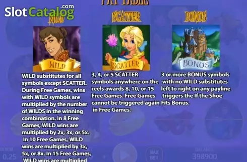 Скрин5. Glass Slipper ( KA GAMING) слот