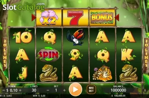 Скрин2. Jungle (KA Gaming) слот