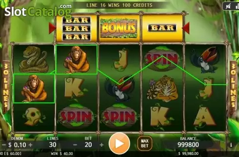 Скрин3. Jungle (KA Gaming) слот