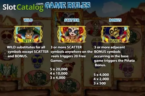 Скрин5. Dia De Muertos (KA Gaming) слот