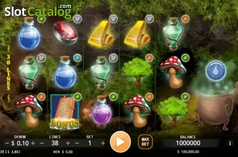 Скрин2. Wizardry (KA Gaming) слот