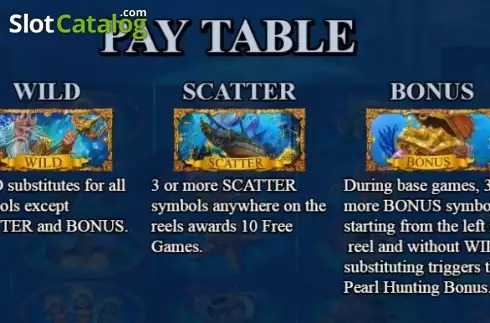 Скрин6. Poseidon's Treasure слот