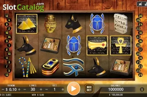 Скрин2. Mysterious Pyramid слот