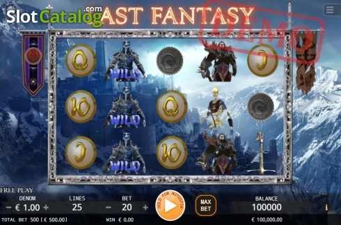 Скрин2. Last Fantasy слот