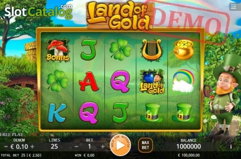 Скрин2. Land of Gold (KA Gaming) слот