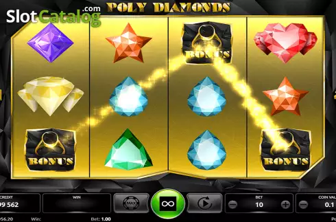 Скрин6. Poly Diamonds слот