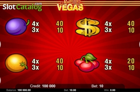 Скрин6. Multi Vegas 81 слот