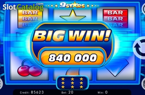 Скрин3. Nine Stars (Kajot Games) слот