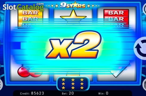 Скрин4. Nine Stars (Kajot Games) слот
