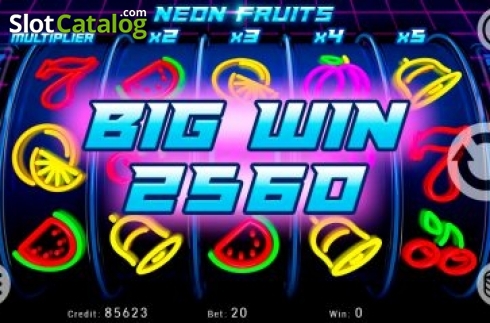 Скрин3. Neon Fruits (Kajot Games) слот
