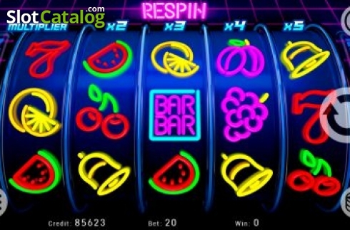 Скрин4. Neon Fruits (Kajot Games) слот