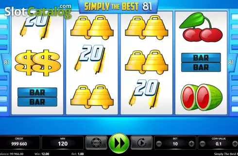 Скрин4. Simply the Best 81 (Kajot Games) слот