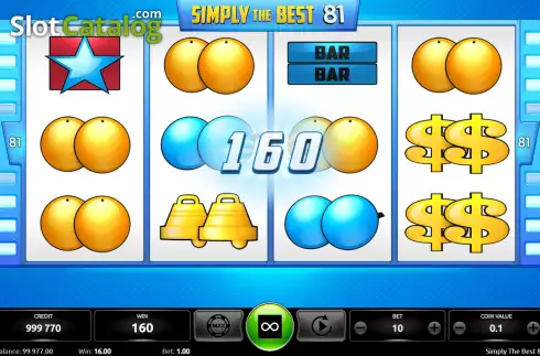 Скрин6. Simply the Best 81 (Kajot Games) слот