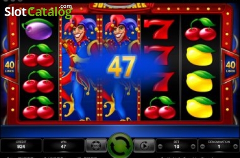 Скрин3. Super Joker 40 (Kajot Games) слот