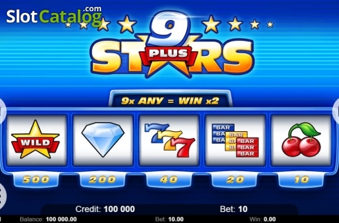 Скрин7. 9 Star Plus слот