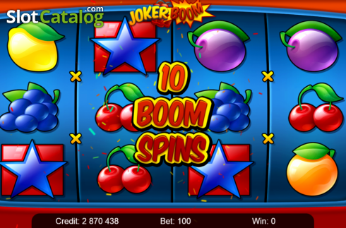 Скрин2. Joker Boom слот