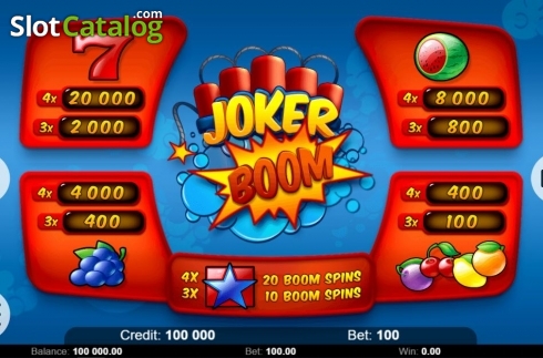 Скрин6. Joker Boom слот