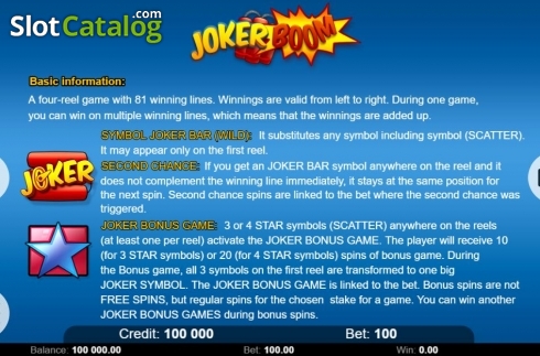 Скрин7. Joker Boom слот