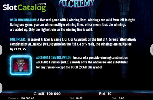 Скрин8. Alchemy (KAJOT) слот