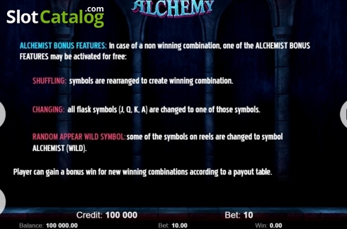 Скрин9. Alchemy (KAJOT) слот