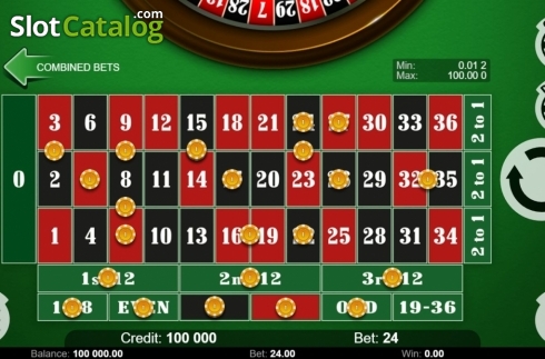 Скрин2. Roulette (KAJOT) слот