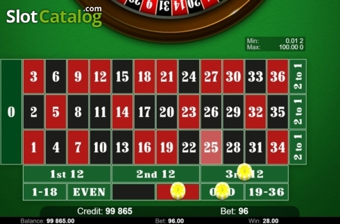 Скрин5. Roulette (KAJOT) слот