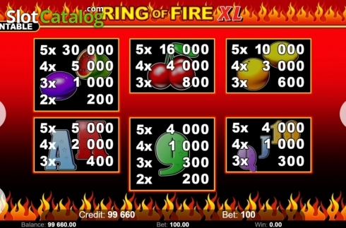 Скрин6. Ring Of Fire XL слот