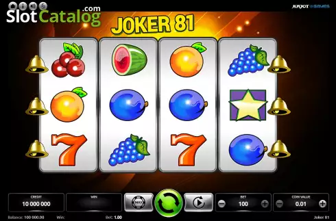 Скрин2. Joker 81 слот